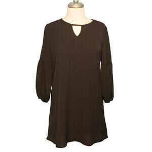 AS U WISH *NWT* Short/Mini  Dress Size XS Women 3/4 Sleeves Date Night Black